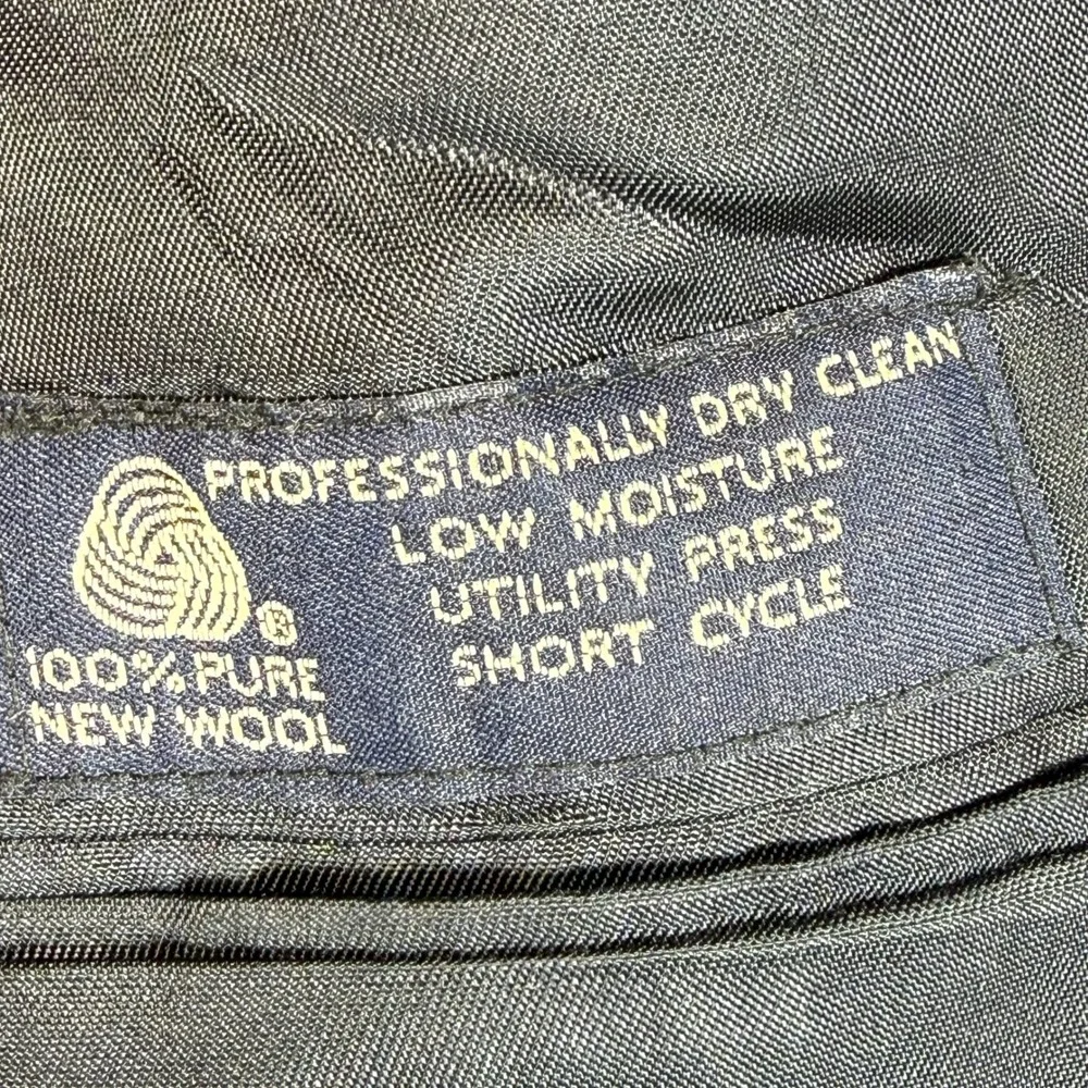 Jos. A. Bank Executive Collection Blazer Mens 44R Blue Lambswool‎ Herringbone